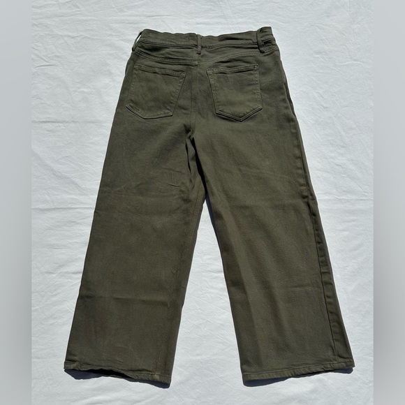 LOFT wide leg crop jeans - Picture 2 of 3